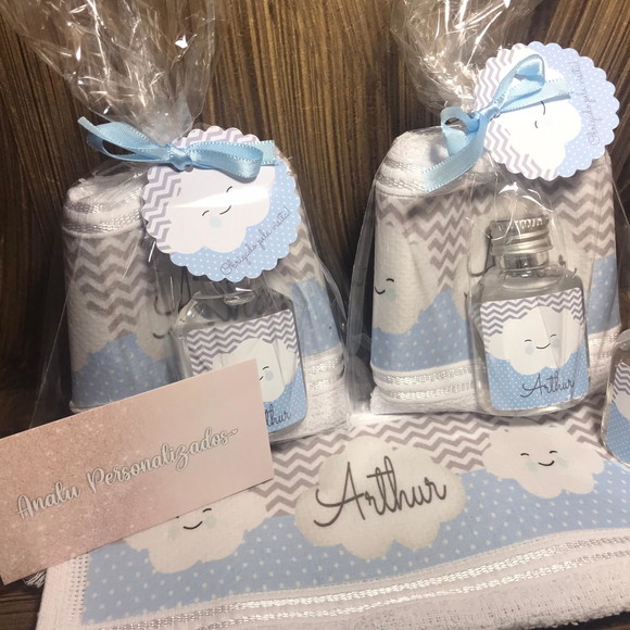 kit lembrancinha maternidade personalizado