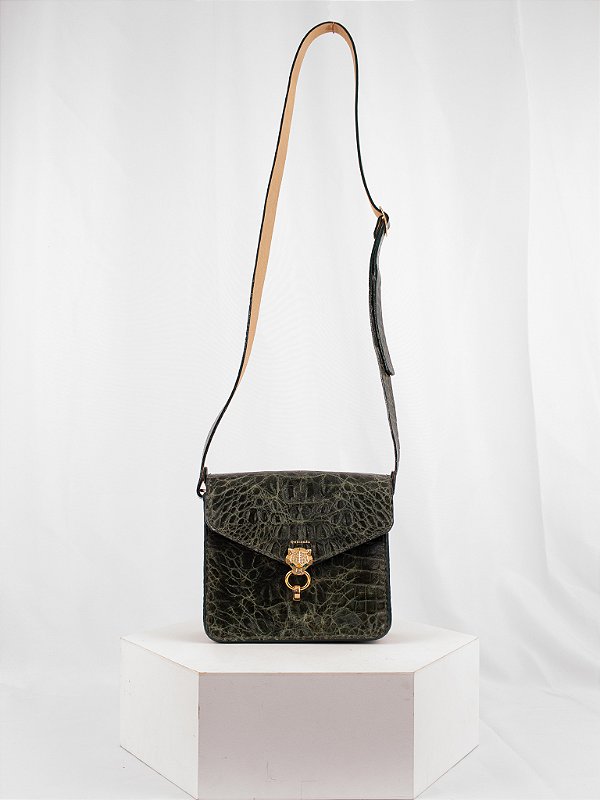 Bolsa Estela Verde Fecho Tigre