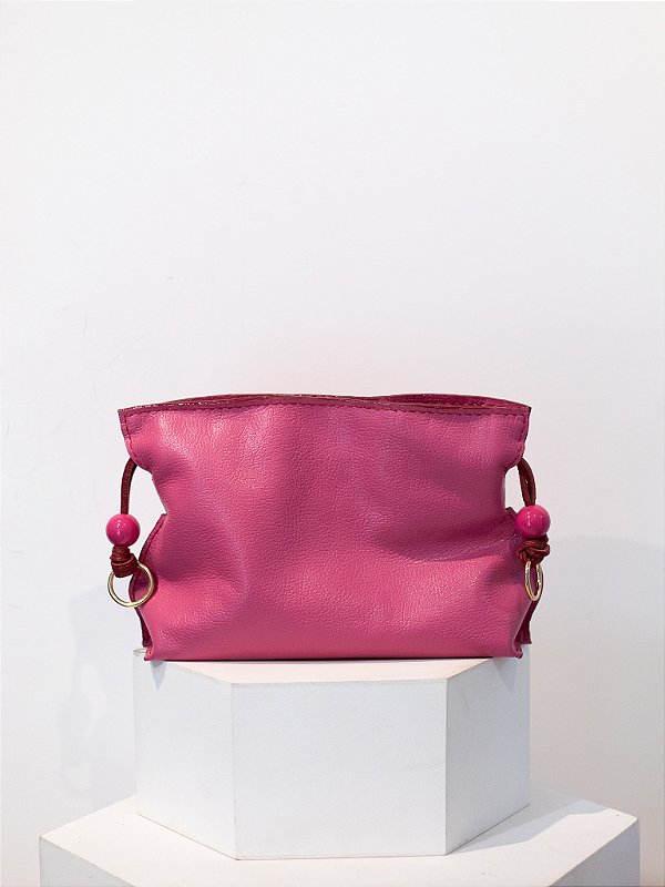 Bolsa Madrid (Flamenco Shape) Rosa