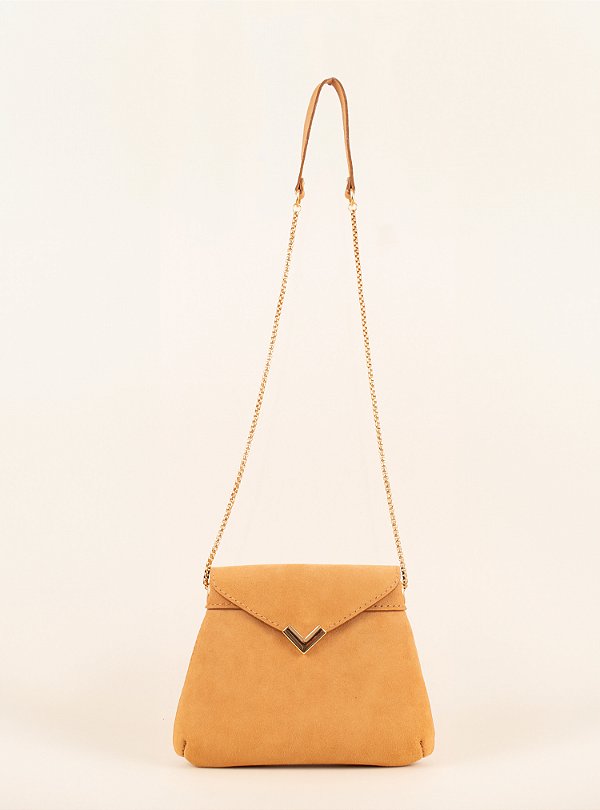 Bolsa Júlia Camurça Caramelo