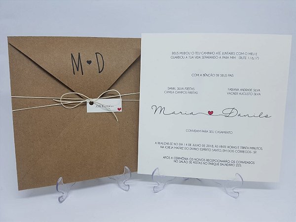 Featured image of post Simples Convites De Casamento Rustico Veja nossas dicas e escolha o seu