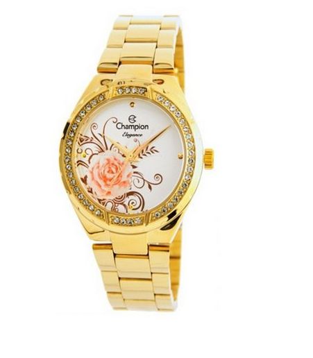 Relógio Champion Feminino Elegance Analógico CN25476H