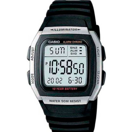 Relógio Masculino Casio Digital Esportivo W-96H-1AVDF