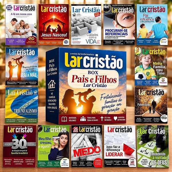 Box Pais e Filhos - Lar Cristão