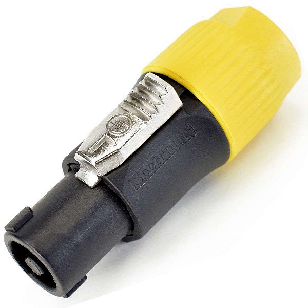 Plug Speakon Macho Santo Angelo SAS FL4P Linha