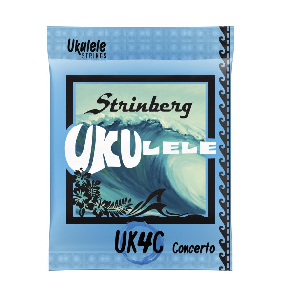 Encordoamento Ukulelê Concerto Strinberg UK4C
