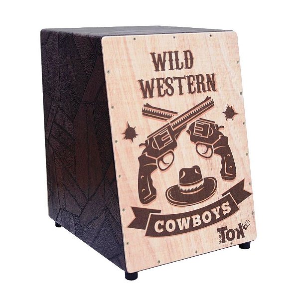 Cajón Acústico Nobre Tok Wild Western 311