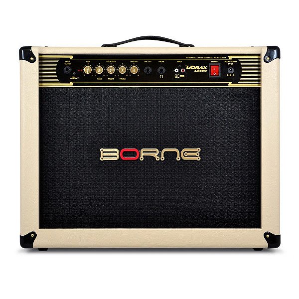 Amplificador Guitarra Borne Vorax 12100 Studio Palha 100W