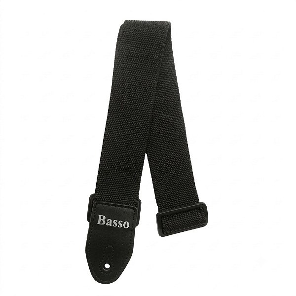 Correia 5 cm Basso Nylon Preto NY-01
