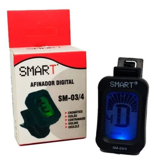 Afinador Cromático Digital Smart SM03/4