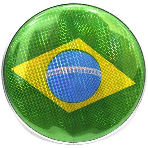 Pele 11" Holográfica Brasil Gope