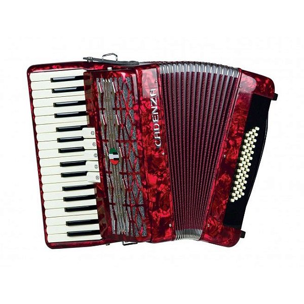 Acordeon 48 Baixos Cadenza CD 48/34 RD