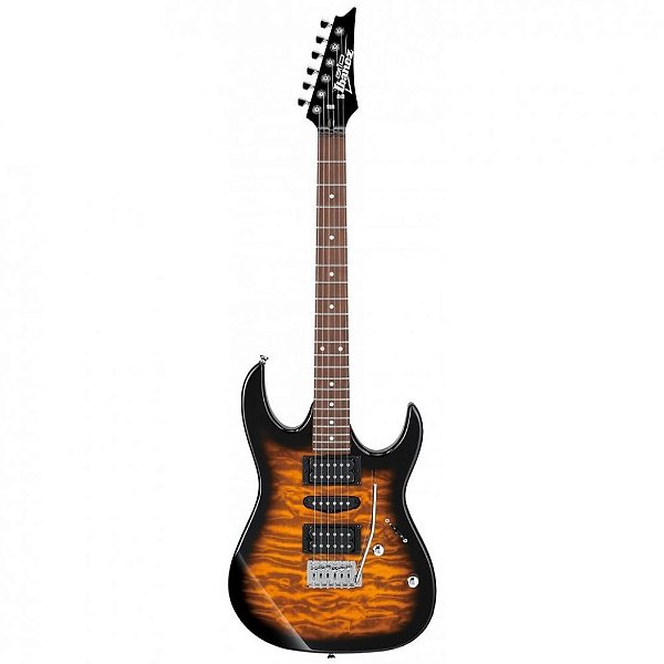 Guitarra Stratocaster Ibanez GRX70QA SB