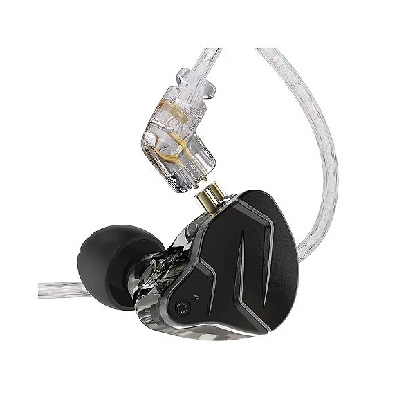 Fone de Ouvido In Ear KZ ZSN Pro X Preto