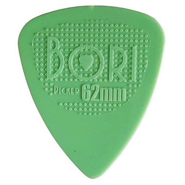 Palheta Nylon Bori Picker 0,62Mm Verde 21002 (unidade)