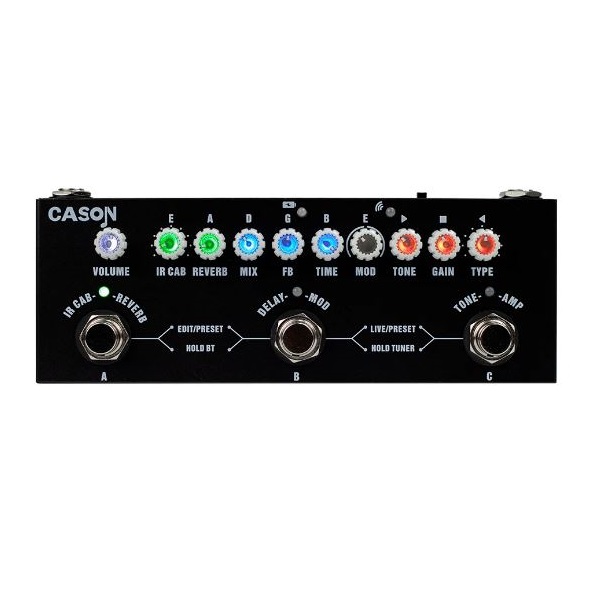 Mini Pedaleira Guitarra Cason Cube Baby