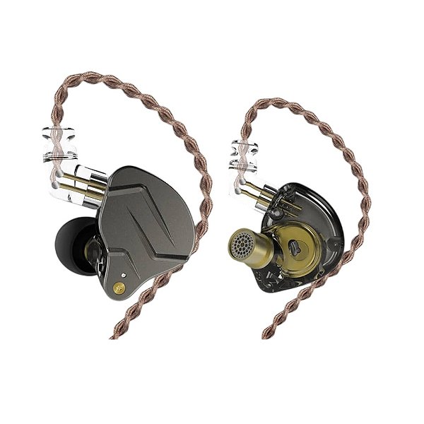 Fone de Ouvido In Ear KZ ZSN Pro Cinza