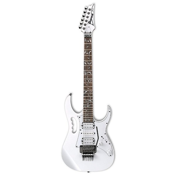 Guitarra Super Stratocaster Ibanez Steve Vai Signature Jem Jr Branca
