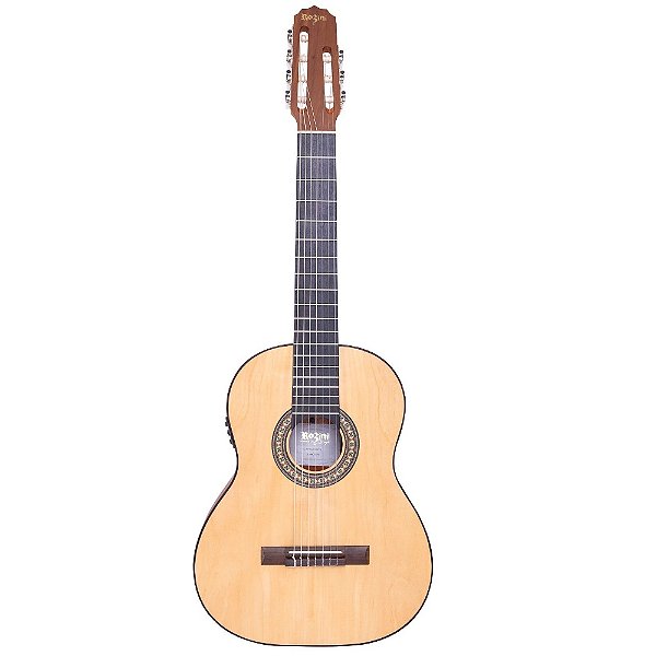 Violão Elétrico Nylon Rozini 7 Cordas RX207 EGCFI