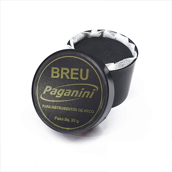 Breu Escuro para Instrumentos de Arco Paganini PBR003 35Grs