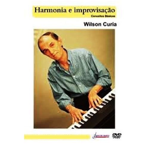 DVD Aula Harmonia e Improvisação Teclado Básico