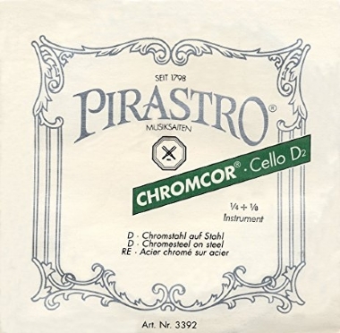 Corda Avulsa Cello Pirastro Chromcor Cello D2 D (Ré)