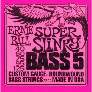 Encordoamento Contrabaixo 5 Cordas Super Slinky Bass 5 .040 Ernie Bal