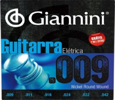 Encordoamento Guitarra .009 Giannini GEEGST9