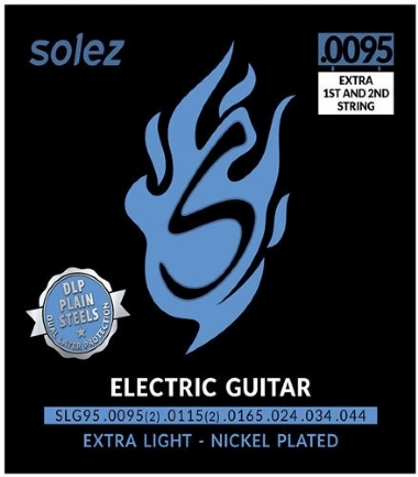 Encordoamento Guitarra .0095 Solez Extra Light SLG95
