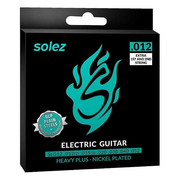 Encordoamento Guitarra .012 Solez Light SLG12