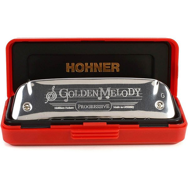 Gaita Diatônica Hohner Golden Melody 542/20 D Ré