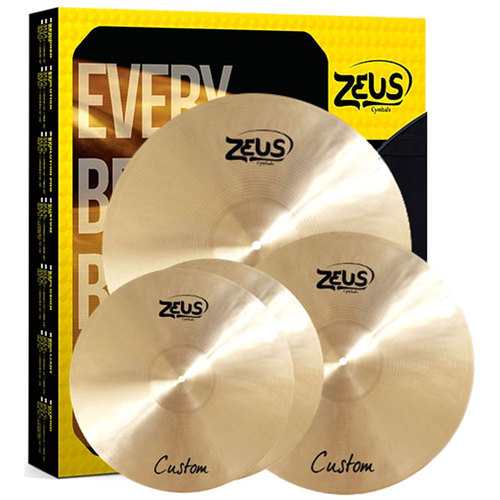 Kit de Pratos Zeus Custom B20 Set C