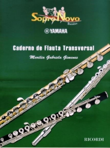 Método Caderno de Flauta Transversal Marília Gabriela