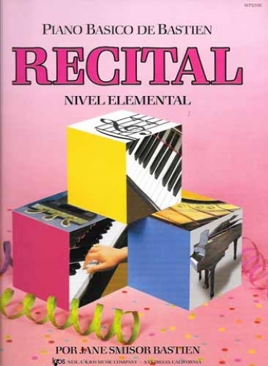 Método Piano Básico de Bastien Recital Nível Elemental