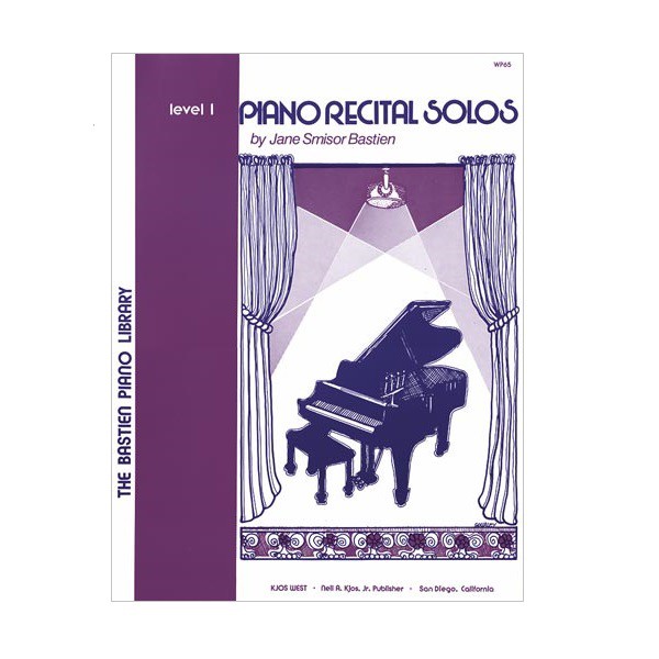 Método Piano Recital Solos Bastien - Nível 1