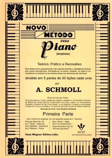 Método Novo para Piano A. Schmoll - Vol 1