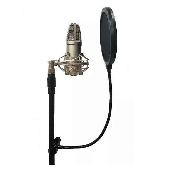 Pop Filter Anti Puff Turbo Eletronic POP 20