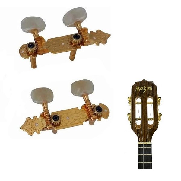 Tarraxa Cavaco Pino Fino Standard Deval 101G Dourada