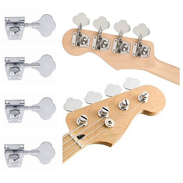 Tarraxa Contrabaixo 4 Cordas Jazz Bass Strinberg BM40CR
