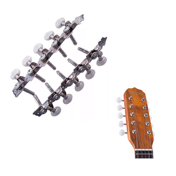 Tarraxa Viola Caipira Pino Folk Deval Standard 500