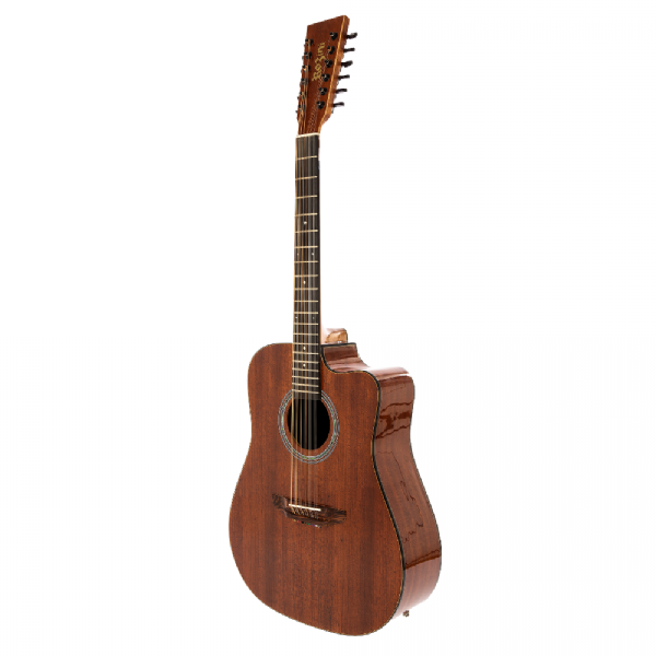 Violão Elétrico Aço 12 Cordas Rozini Folk RX416 ATN CT