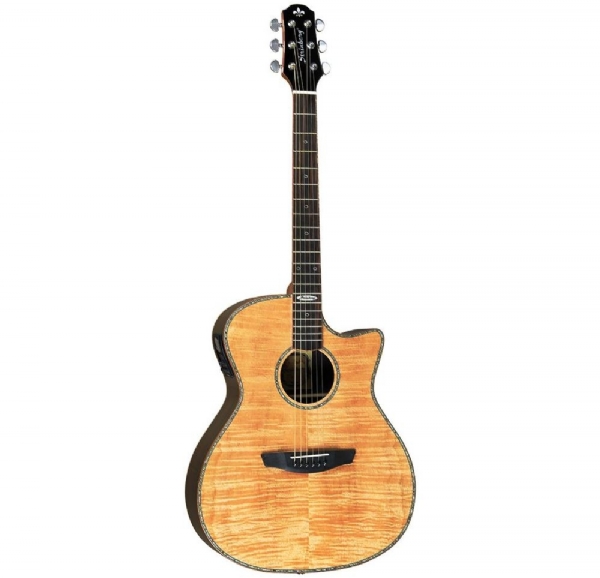 Violão Elétrico Aço Strinberg Semi Jumbo S1-MJC N