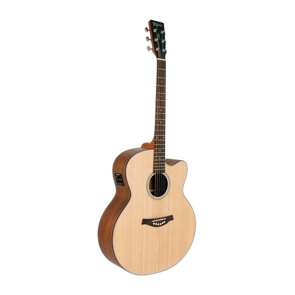 Violão Elétrico Aço Tagima Walnut Six Jumbo