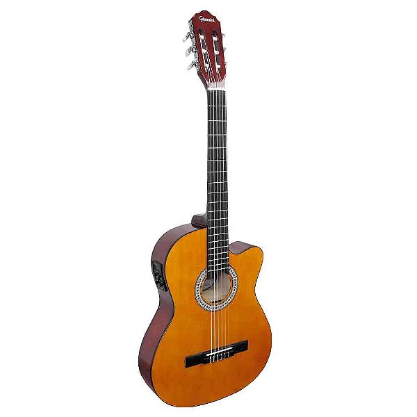 Violão Elétrico Nylon Giannini Flat NF14 CEQ N