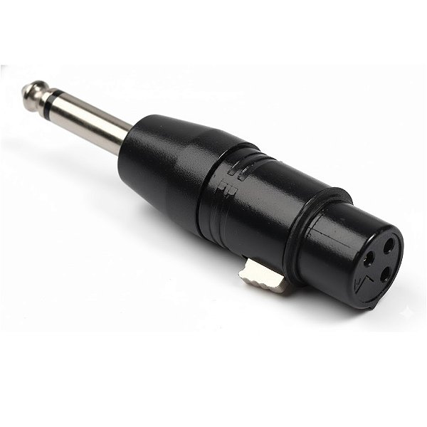 Plug Adaptador XLR Fêmea / P10 Macho MXT