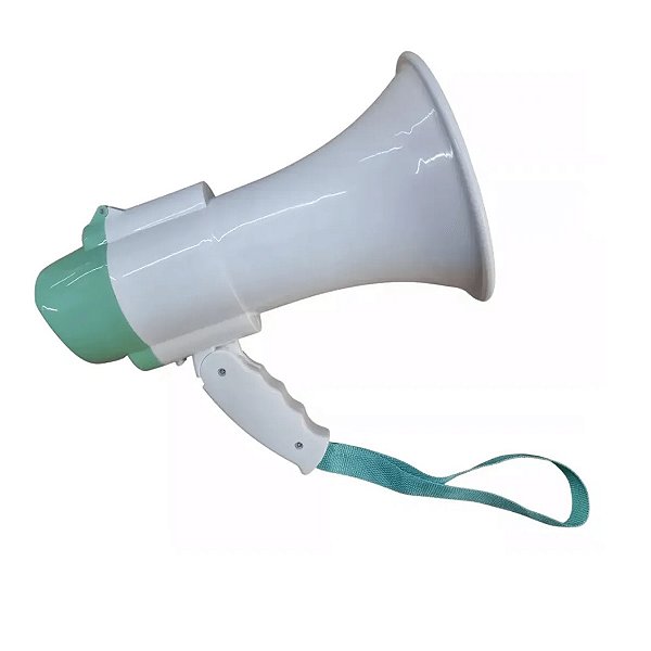 Megafone Bateria Recarregável e Gravador Soundvoice MF-20 20W