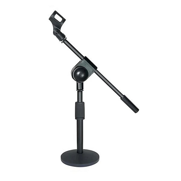 Pedestal Girafa de Mesa para Microfone Smart TS-08
