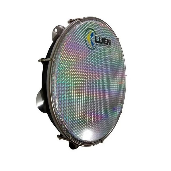 Pandeiro 12" Fórmica Holográfica Luen 40176 PT/PR