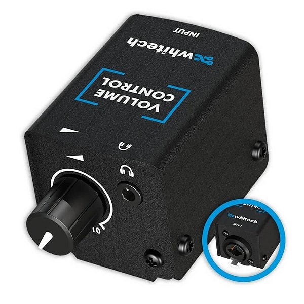 Controlador de Volume para Fone Whitech VC2 XLR + P10