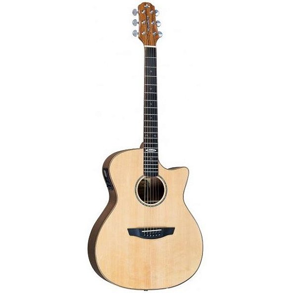 Violão Elétrico Aço Strinberg Semi Jumbo S2MJC NT